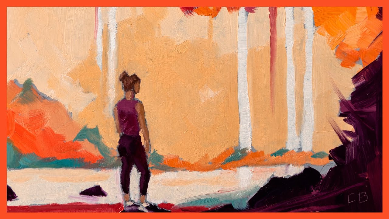 Pause and Appreciate // Quick Oil Painting