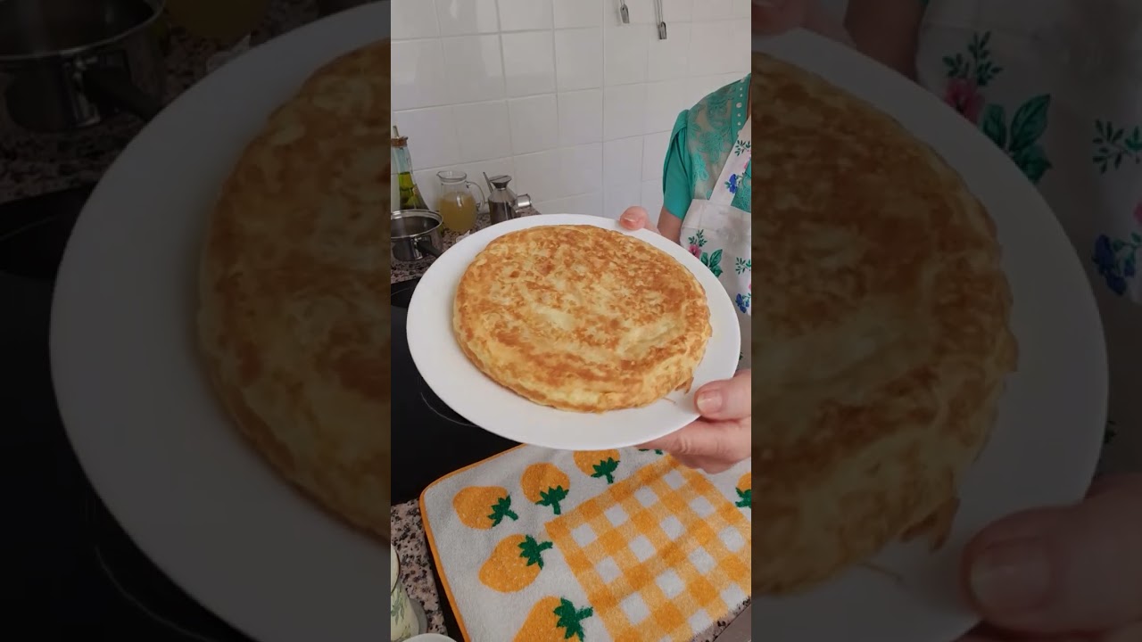 TORTILLA DE PATATA EN SALSA MUY RICA Y MUY SALUDABLE