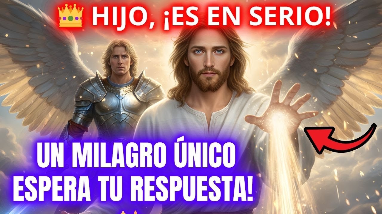 👑 HIJO, ¡ES EN SERIO! UN MILAGRO ÚNICO ESPERA TU RESPUESTA! ✨