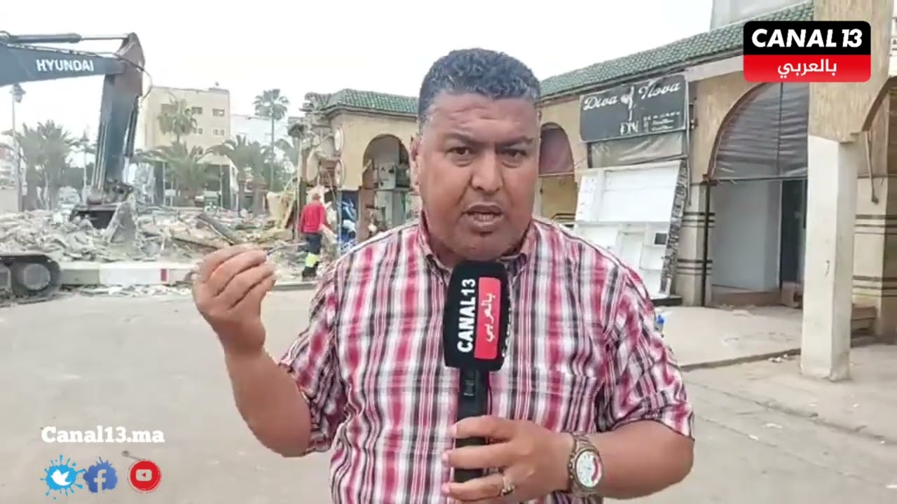 حقوقي وفاعل جمعوي يدخل على خط صحاب المحلات بمارشي سيدي مومن بكازا لي ريبو ليهم المحلات ديالهم