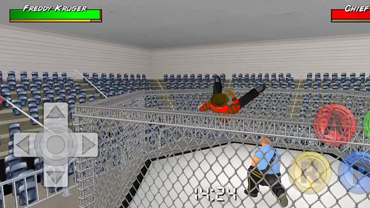 Wrestling empire Freddy Kruger first and second match 
