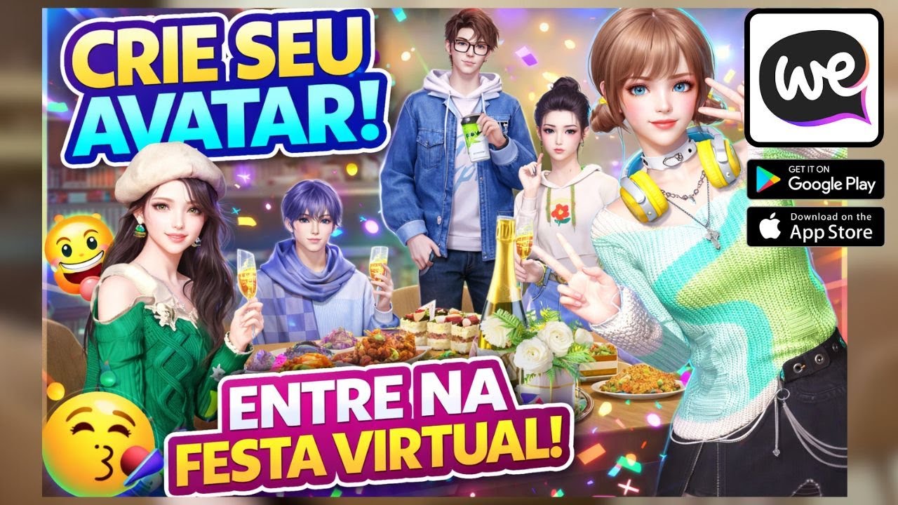 WEELIFE: CRIE SEU AVATAR, ENTRE EM FESTAS VIRTUAIS E FAÇA AMIGOS ONLINE!
