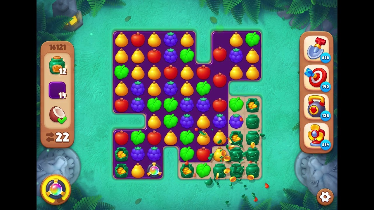 GardenScapes Level 16121 no boosters 