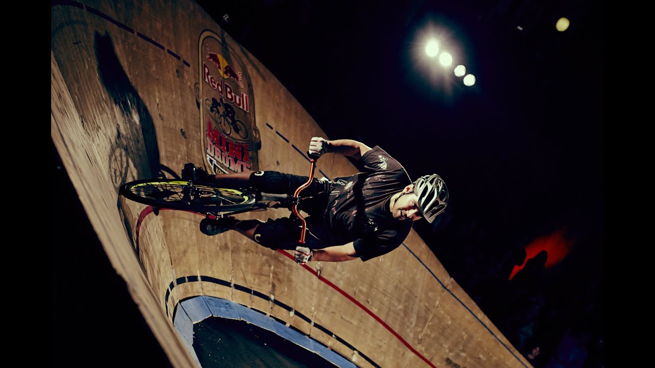 High-Speed Biking at Red Bull Mini Drome Competition