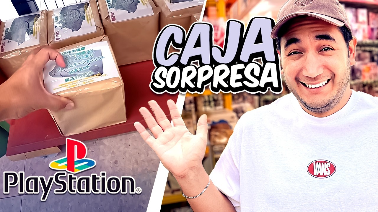 Compre LA MEJOR CAJA SORPRESA de PLAYSTATION 1 en JAPON