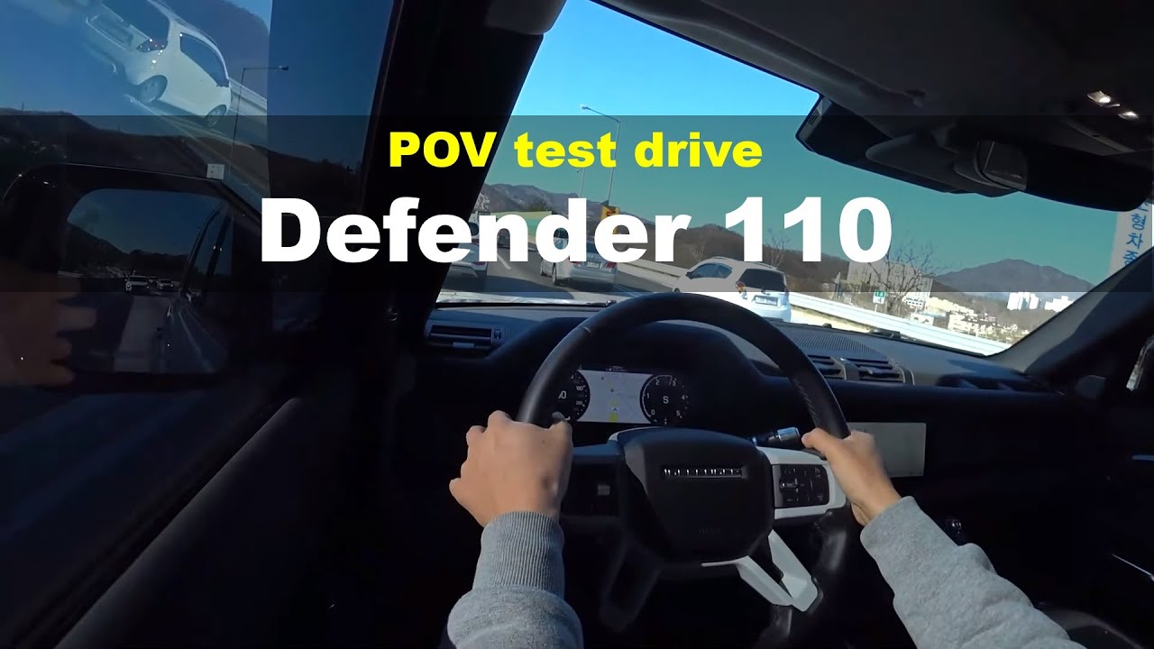 2021 Land Rover Defender 110 D240 S POV test drive