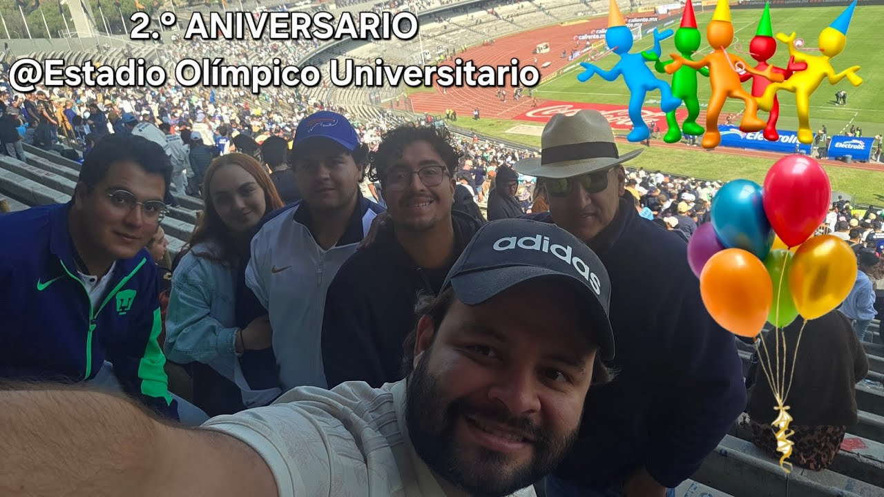 PdC Vlogcito | 2.° Aniversario del canal. Pumas vs Querétaro 