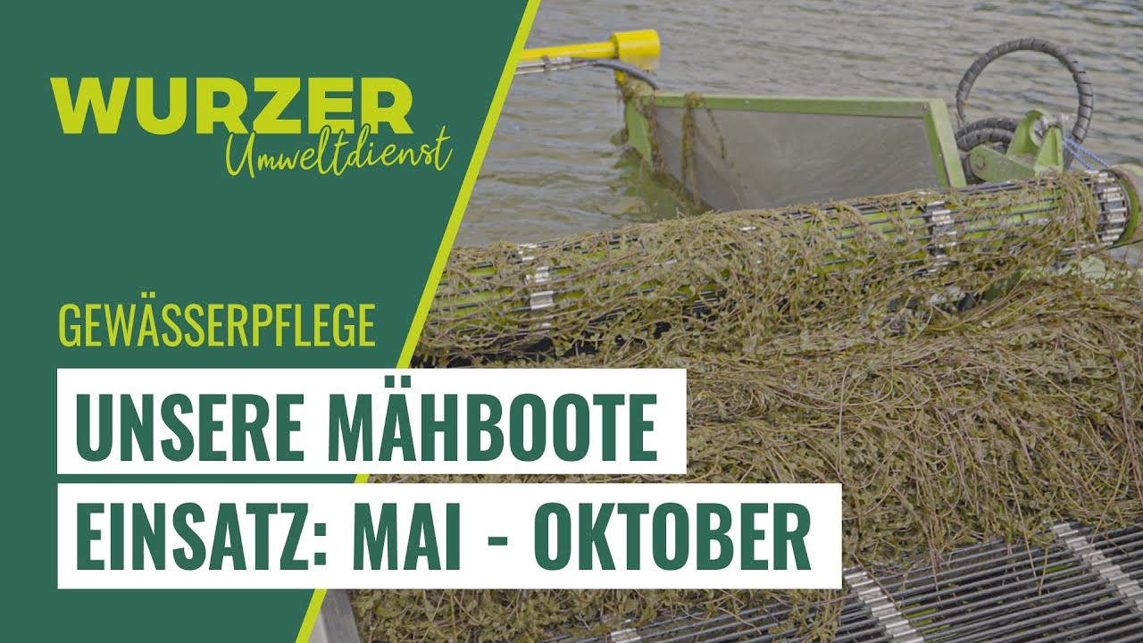 Wurzer Umweltdienst | Wassermäharbeiten in Ingolstadt 2023