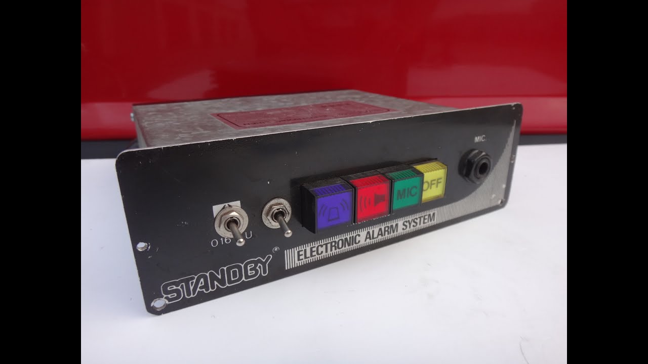 Standby siren TYP 12-24 S O3