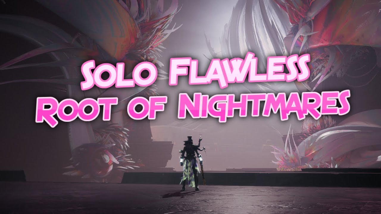 Solo Flawless Root of Nightmares (Warlock) - Season of the Deep