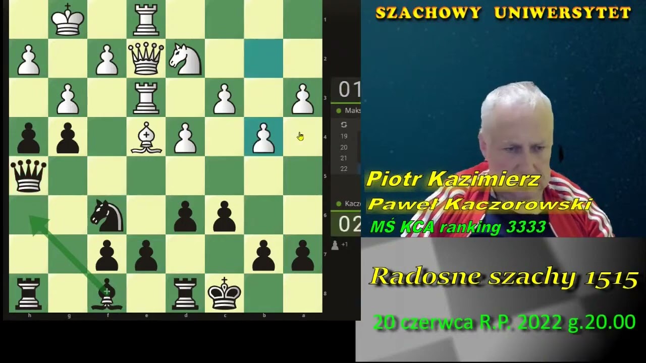 Szachy. Prawie jak Elszad Mamiedow. A00. PKW.3667.