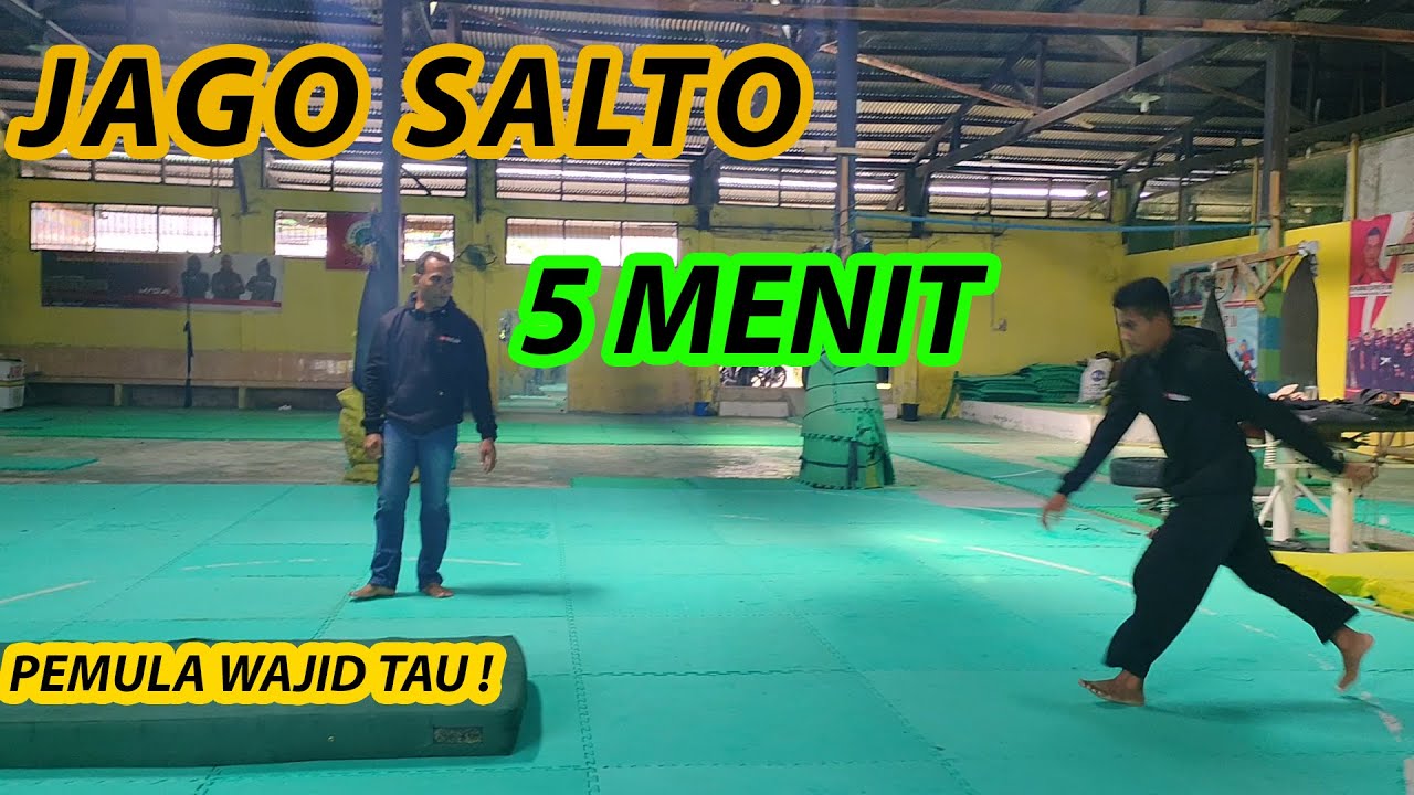 Pemula Wajib tau!  - TUTORIAL BELAJAR SALTO DEPAN PEMULA