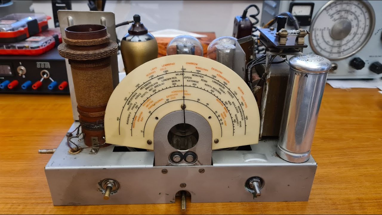Radio Empo Ocean, 1933, 1934, SEIBT Funkempfänger, antique radio restoration, SEIBT, vintage radio
