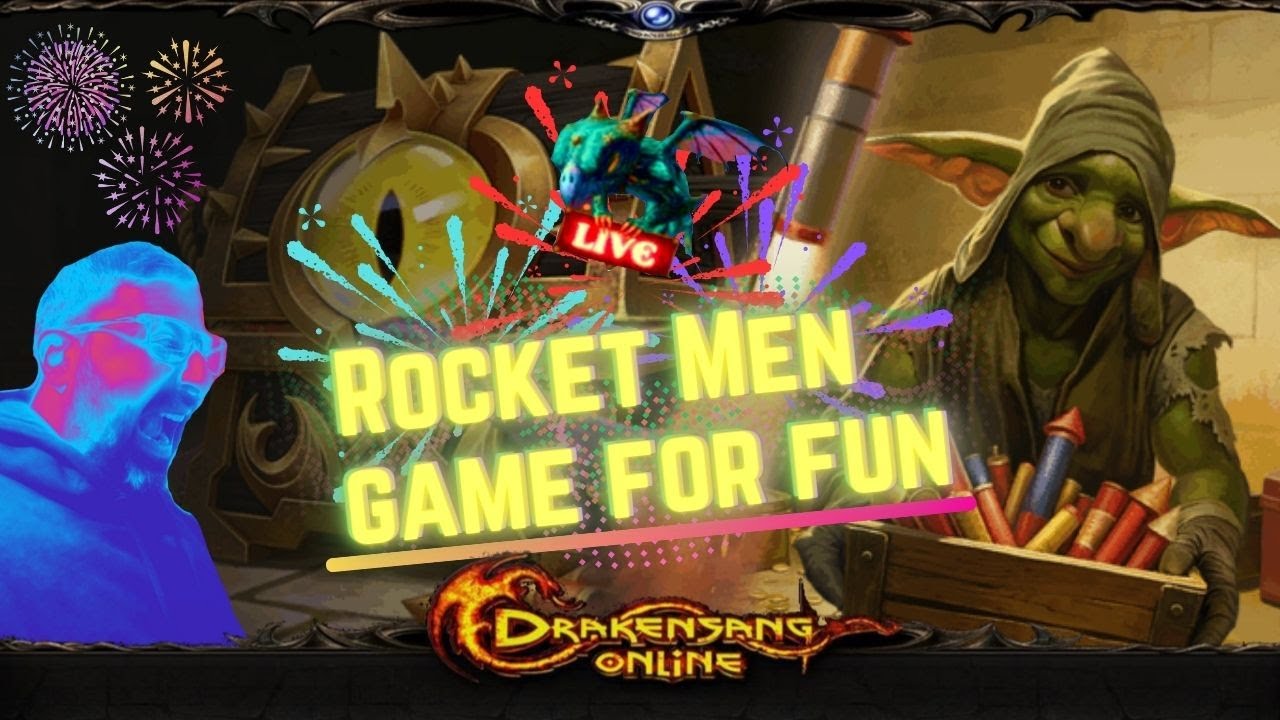 Drakensang Online | ROCKETMEN 🎆​ PLAY FOR FUN 🎆​ | GAMEPLAY  🎮 with 4 chats 🗣️