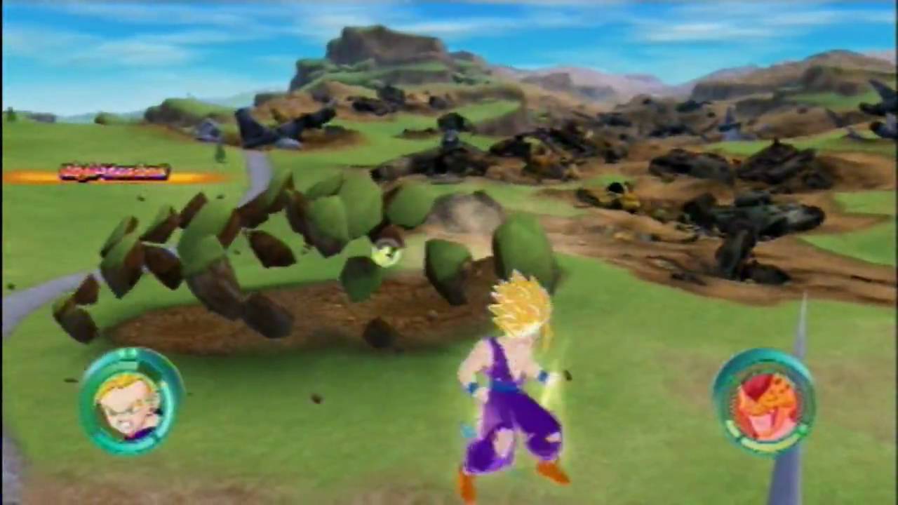 Dragon Ball: Raging Blast - SSJ2 Teen Gohan Vs Perfect Cell (PS3 HQ)