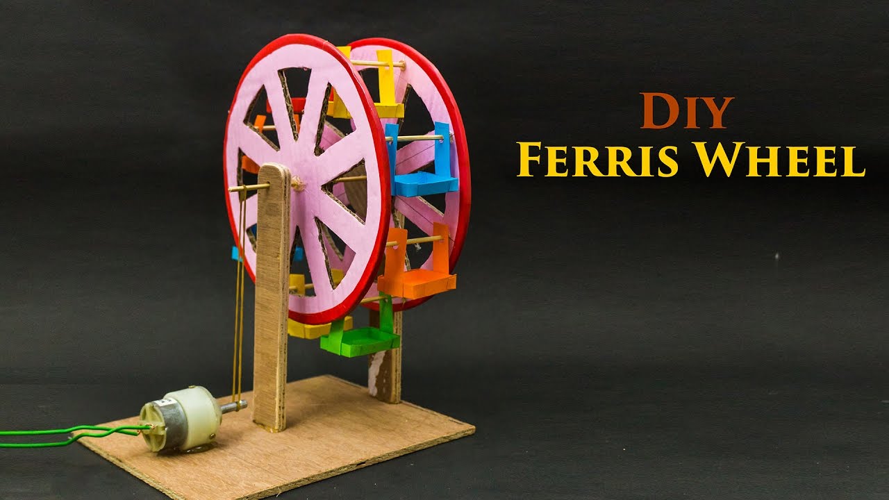 Ferris Wheel Powered By DC Motor