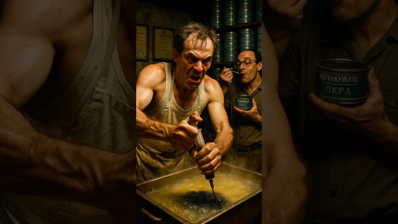 Желатин + Типографская Тушь = Белужья Икра ! #shorts #история