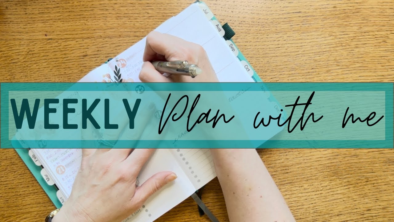 Weekly Plan With Me | Erin Condren Focused Undated Planner |