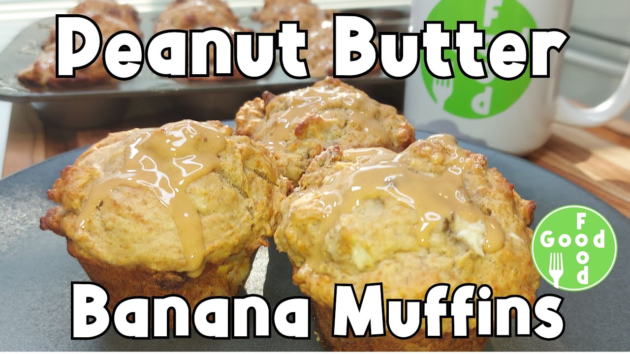 Delicious *** Peanut Butter Banana Muffins *** Recipe