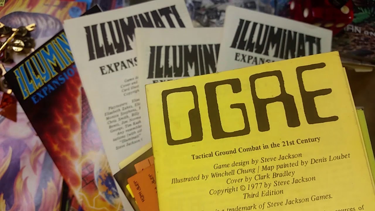 Illuminati RPG - Nerd Comic & RPG Series