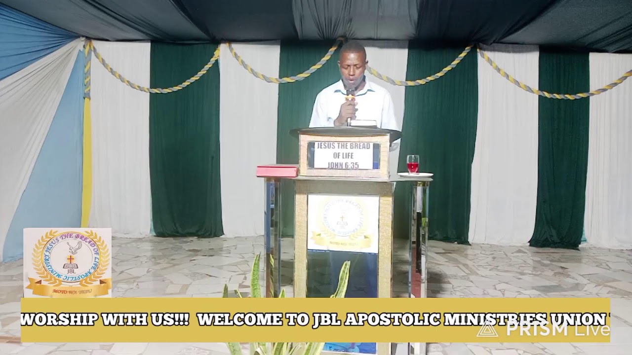 Live streaming of JBL APOSTOLIC MINISTRIES.