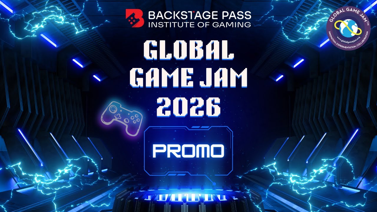 48 Hours. One Theme. Infinite Games | Global Game Jam @ Backstage Pass
