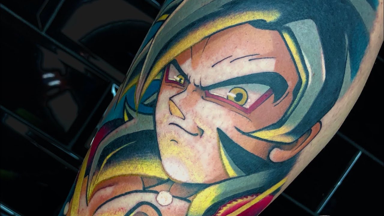Goku Super Saiyan 4 [Timelapse Tattoo] Pablo Ramos Tattoo
