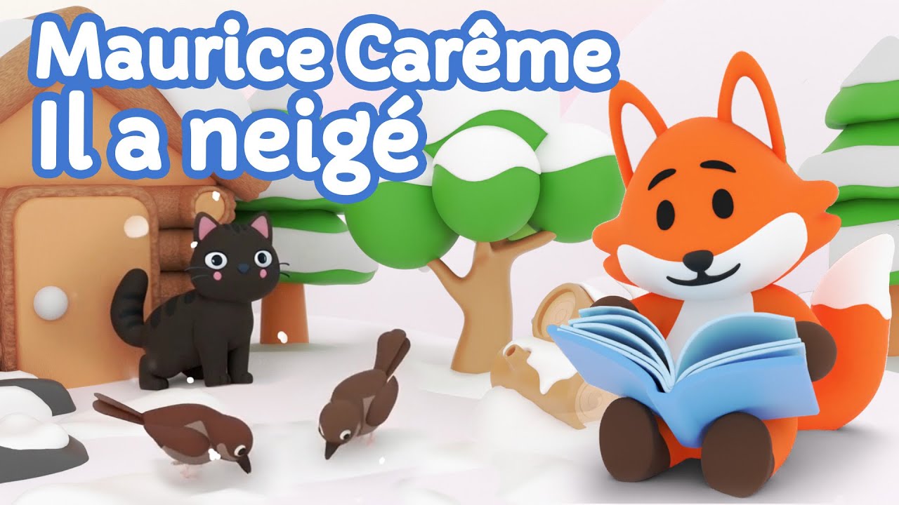 Il a neigé ❄️ | Un poème de Maurice Carême
