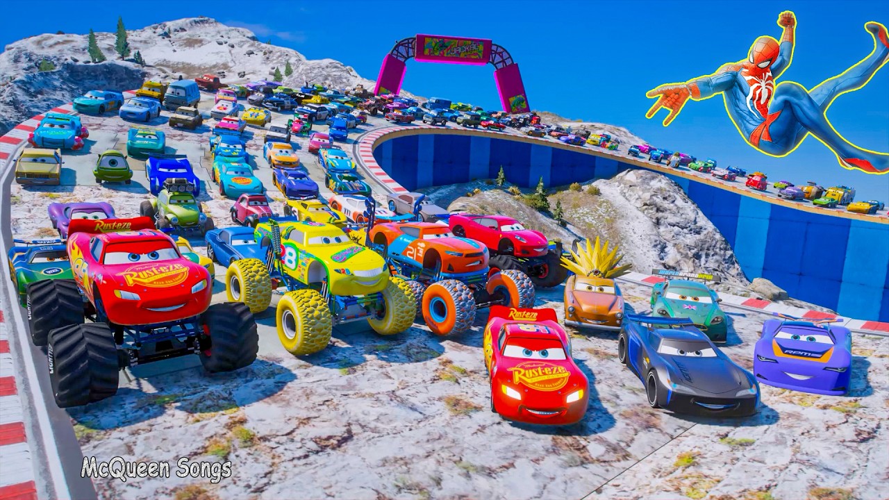 Disney Pixar Cars Unboxing Review | Lightning McQueen, Tow Mater, Chick Hicks, Sally Carrera, Cruz