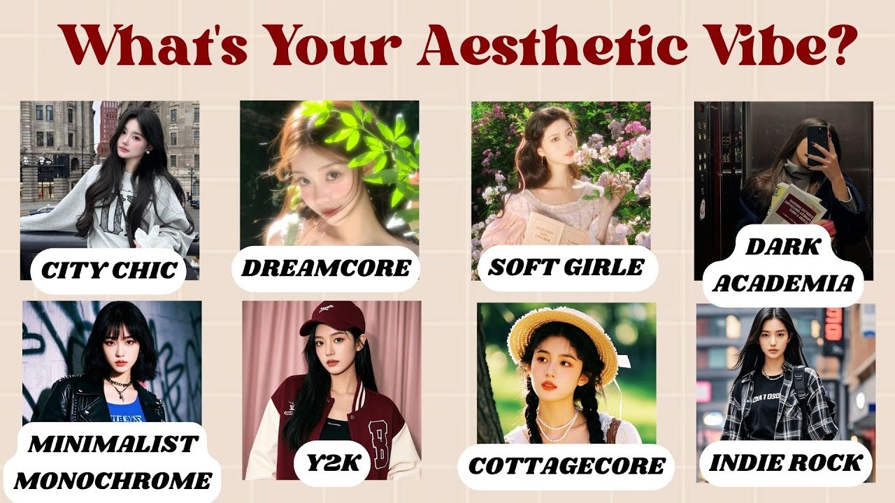 What’s Your Aesthetic Vibe?👀💘  | Personality Quiz @quizgalaxtopia​