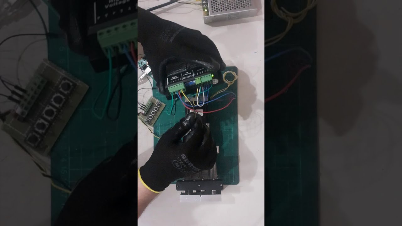 Mechatronic system prototype assembly P5 #short | El inge Figue