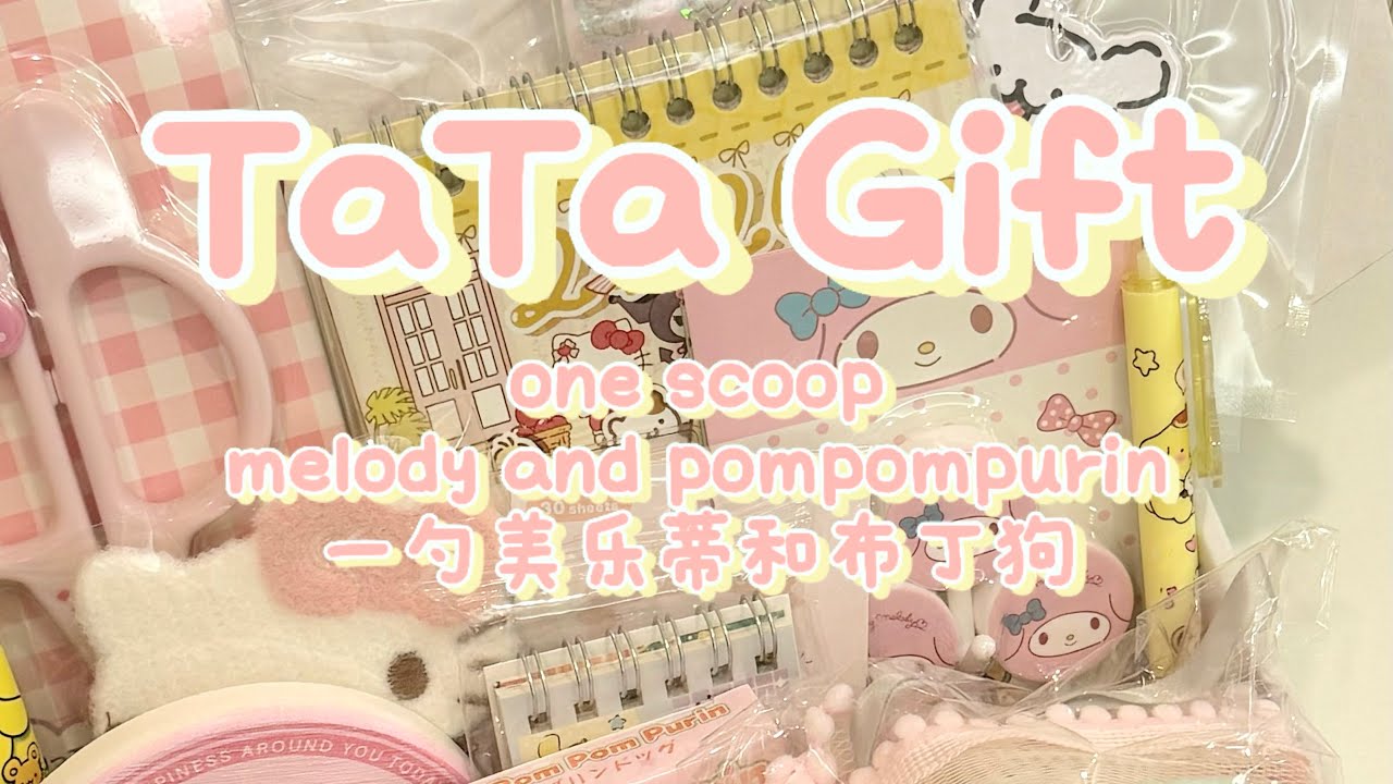 TaTa Gift 1 scoop #asmr #sanrio #gift #luckyscoop #mymelody #packingorders 