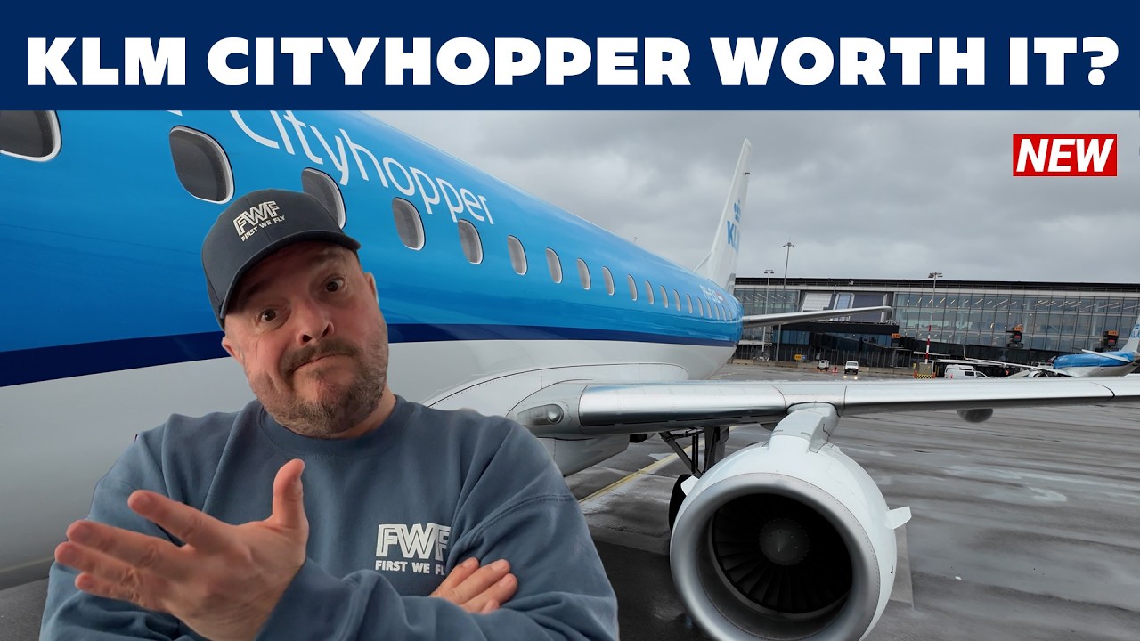 Обзор эконом-класса KLM Cityhopper (Embraer 175) ✈️ Амстердам &mdash; Бристоль &mdash; стоит ли лететь в 2026...