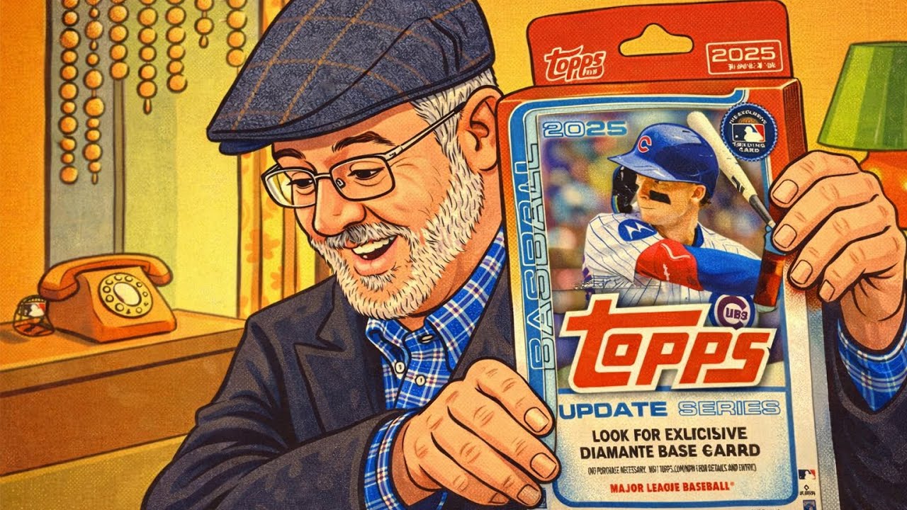 Ep.125 2025 Topps Update Baseball LOADED FANATICS Blaster Box Gold /2025 #topps #baseballcards #mlbb
