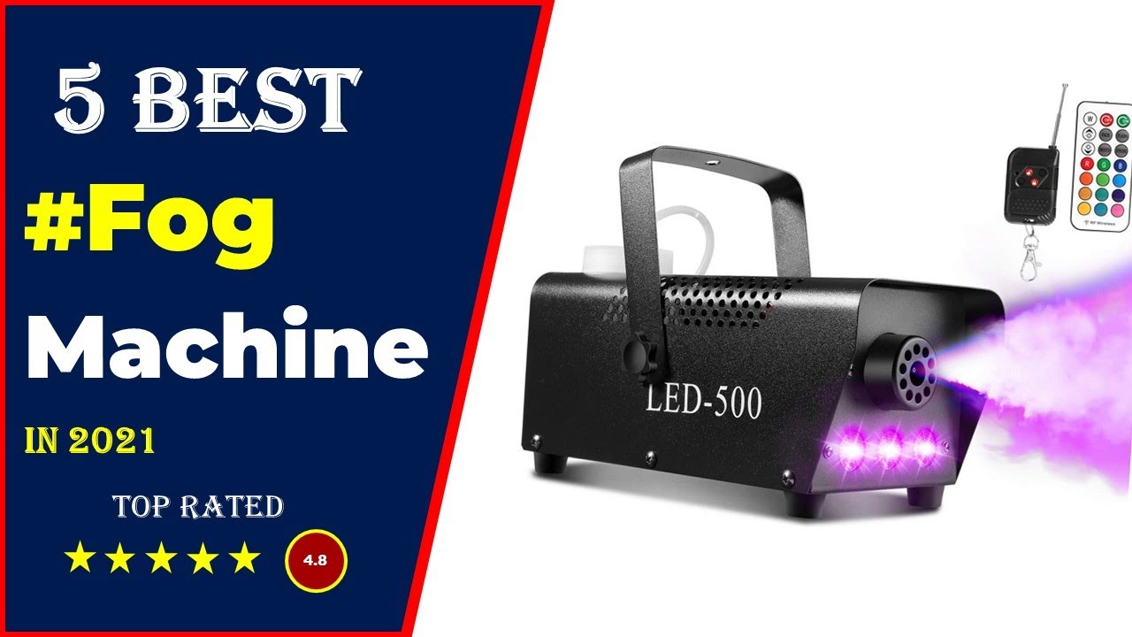 ✅ Top 5: Best Fog Machine 2021 [Tested & Reviewed]