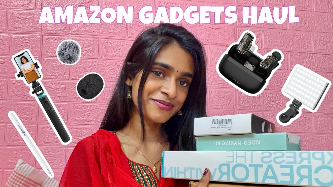 amazon gadgets haul