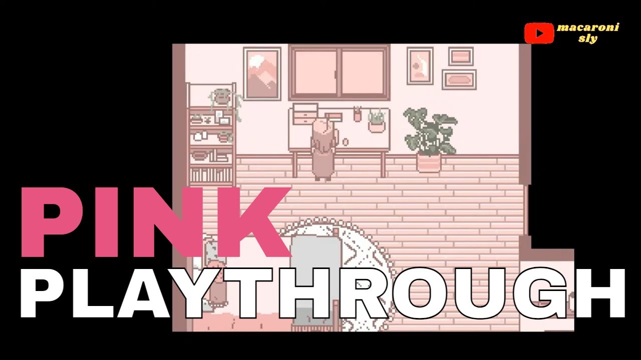 PINK - A Mini Pixel Horror Game (Playthrough/Walkthrough)