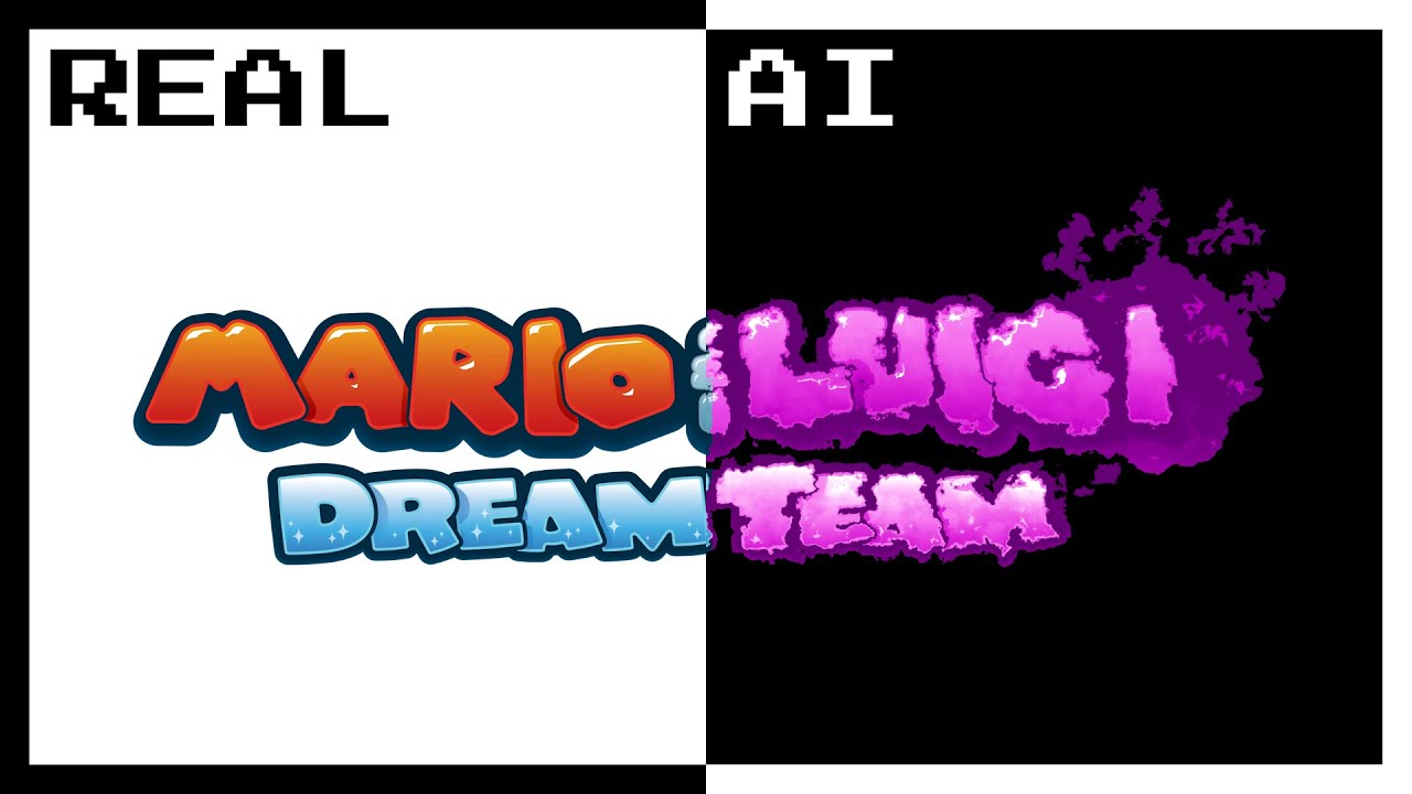 Mario & Luigi Dream Team - Victory in the Dream World, but it's continued by AI