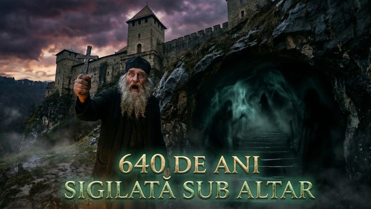 MĂNĂSTIREA TISMANA: De ce PEȘTERA de SUB BISERICĂ e SIGILATĂ de 640 ANI? NIMENI nu a COBORÂT!