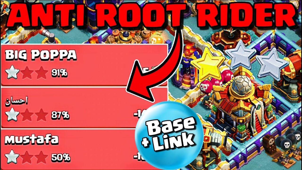 BEST ANTI SPAM & TROHPY Pushing TH16 BASE Layout | Clash of Clans