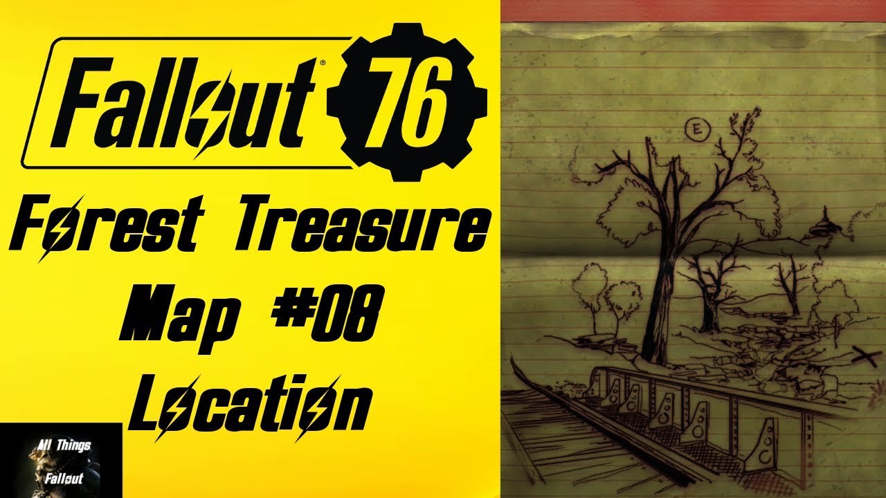 Fallout 76 Forest Treasure Map #08 Location