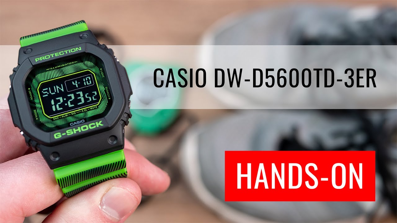 HANDS-ON: Casio G-Shock Original DW-D5600TD-3ER