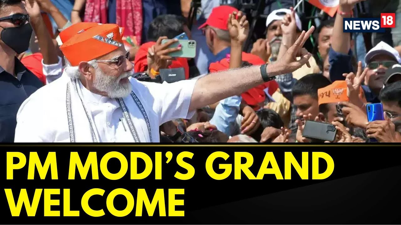 PM Modi In Rajasthan | PM Modi Receives Rousing Welcome In Chittorgarh | Rajasthan News | News18