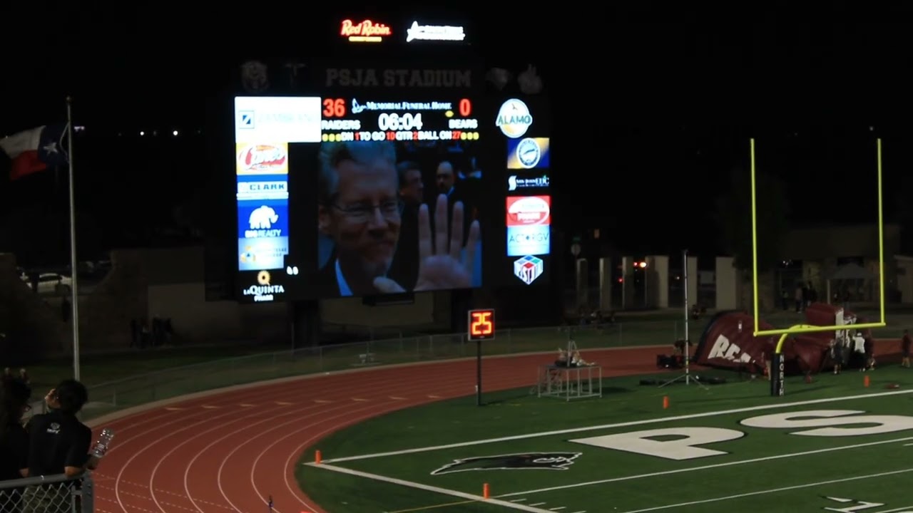 9-5-25 PSJA N Raider Band Halftime performance - Raiders vs Bears Week 2