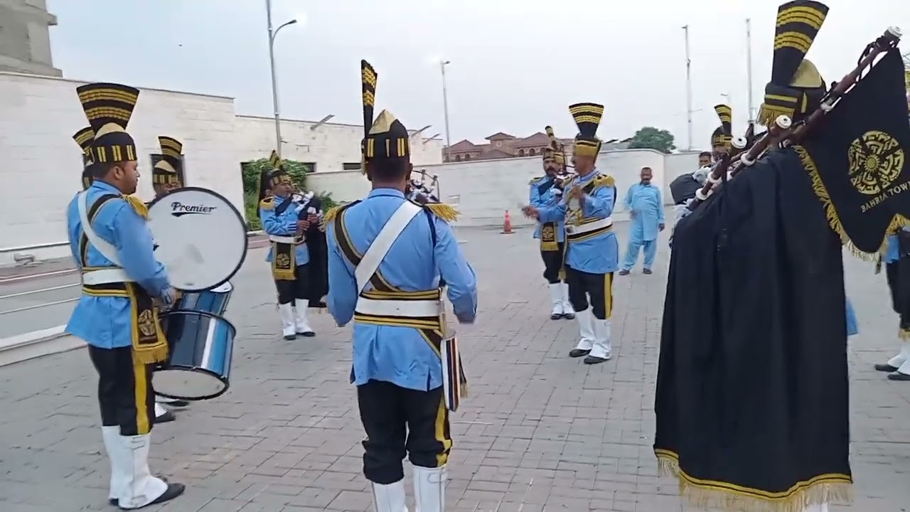 Bahria Pipe band VIP Quality reasonable price For booking contact me this number 03014581537