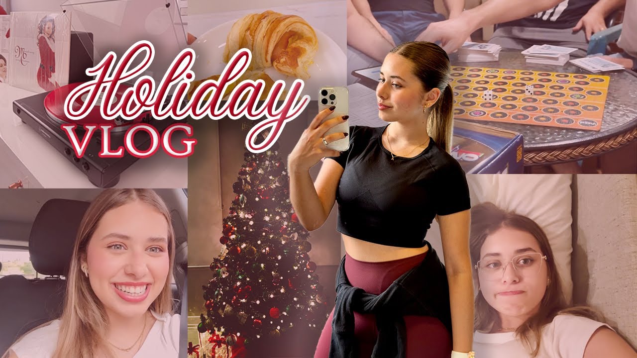 VLOG DE FERIADO | viagem, encontro com amigos e decorando a casa pro natal! - Luiza Vinco