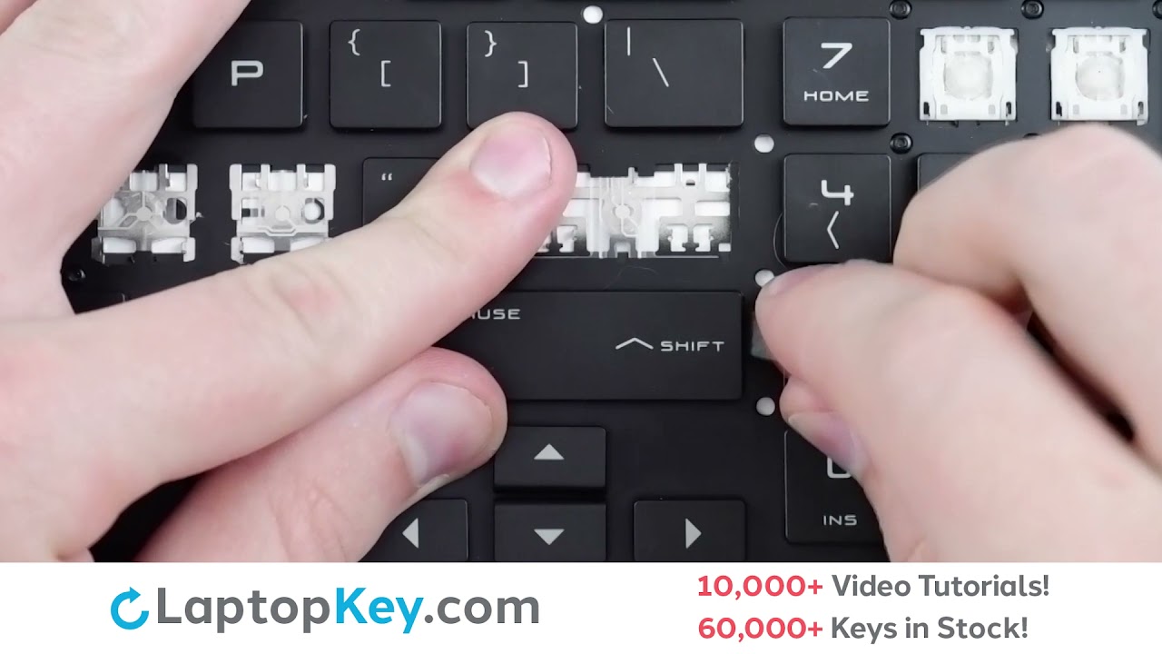 Keyboard Key Repair Guide | HP OMEN 15-DC | Install Repair Fix 15T-DC