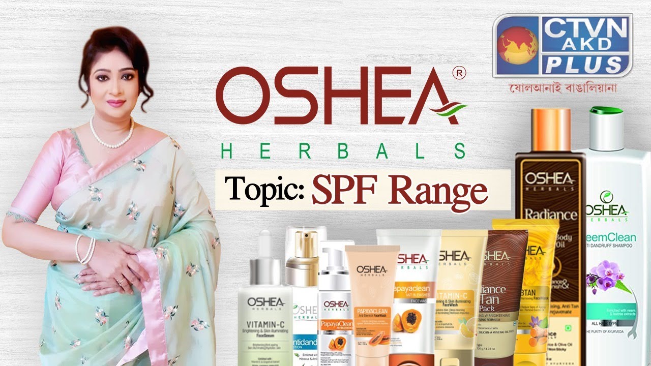 SPF Range |  OSHEA HERBAL #haircare #dandruff