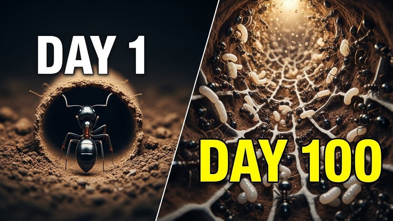 100 Days of Ant Colony Building Secrets Revealed