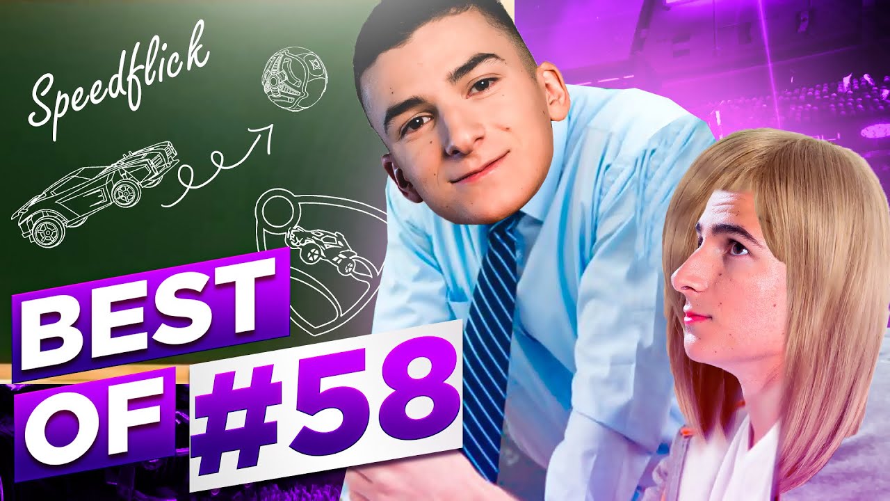JE COACH MA COPINE SUR ROCKET LEAGUE !! - Best of Kaydop #58
